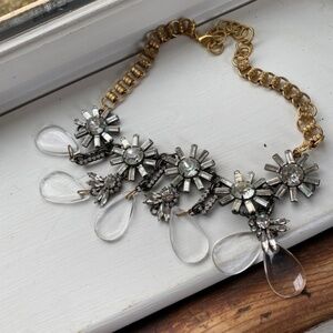 Anthropologie Bib Statement Necklace.